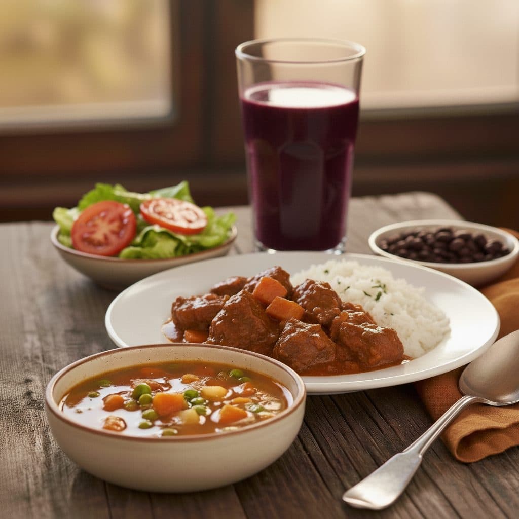 Carne Guisada y ajito